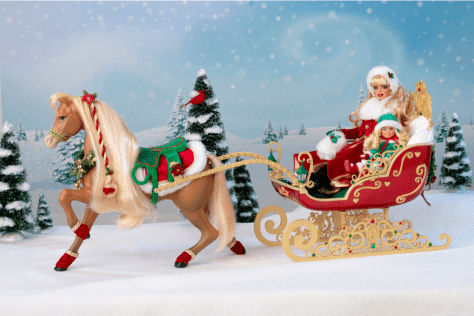 Dashing Through the Snow Sisters Sleigh Set