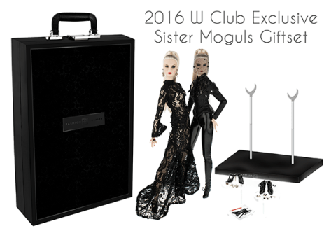 Sister Moguls Agnes Von Weiss and Giselle Diefendorf Duo-Doll Gift Set