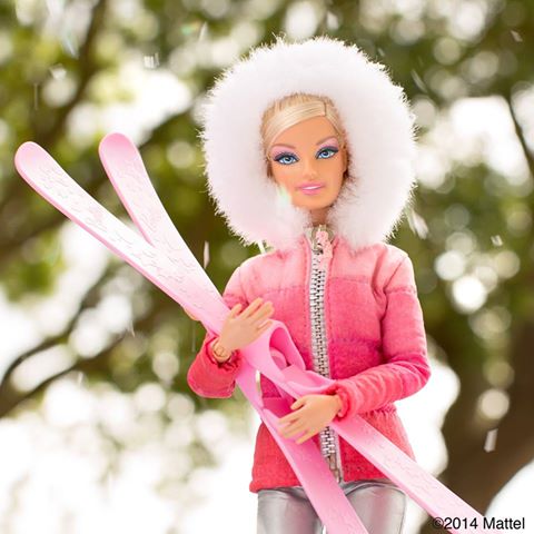 barbie snow