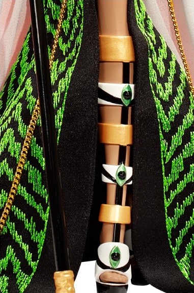 Barbie as Cleopatra shoes