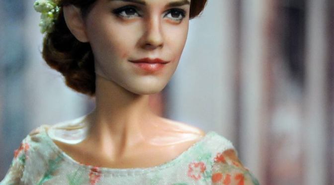 Los muñecos de la Bella y la Bestia customizados por Noel Cruz