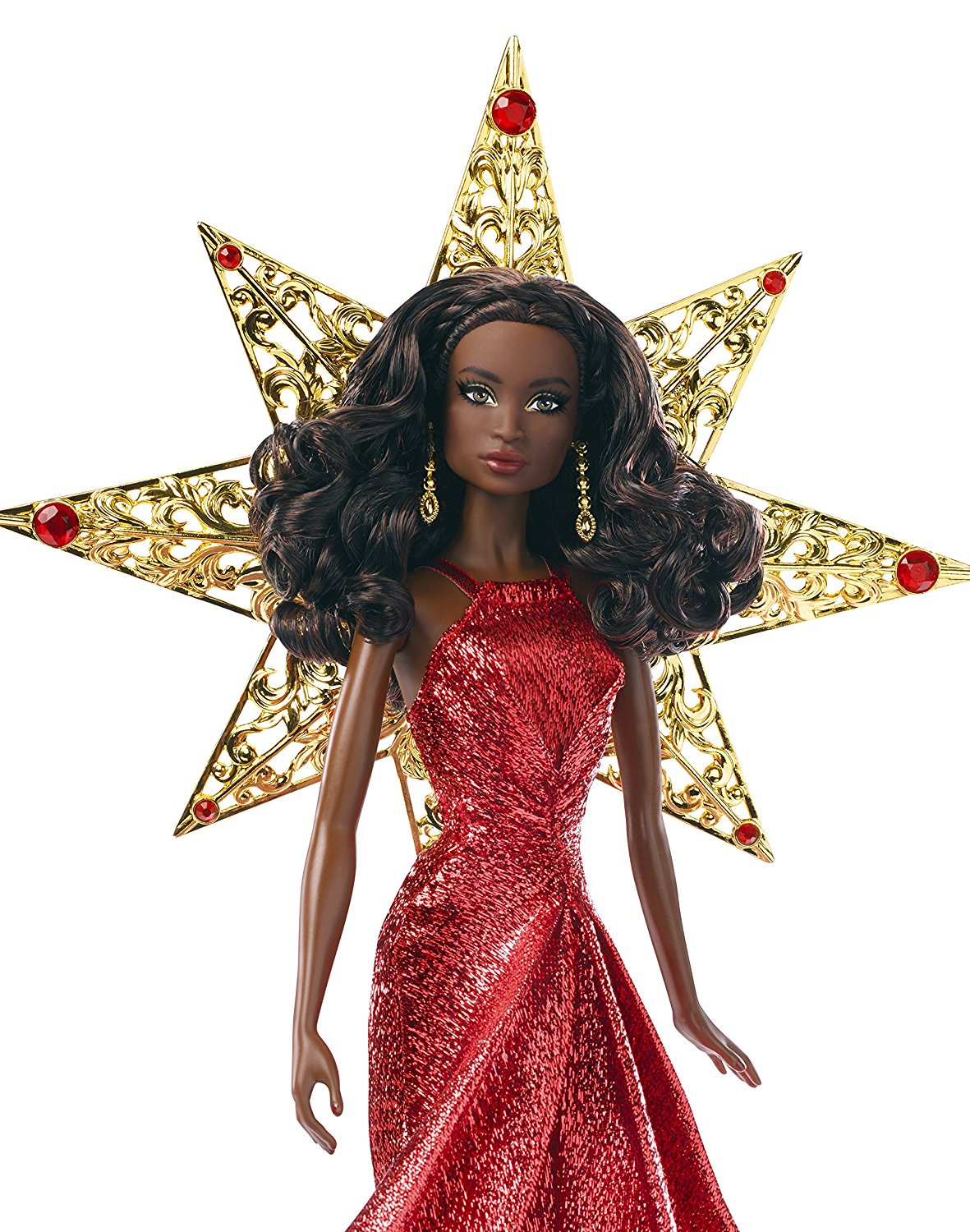 Barbie 2017 Holiday Black Hair 1