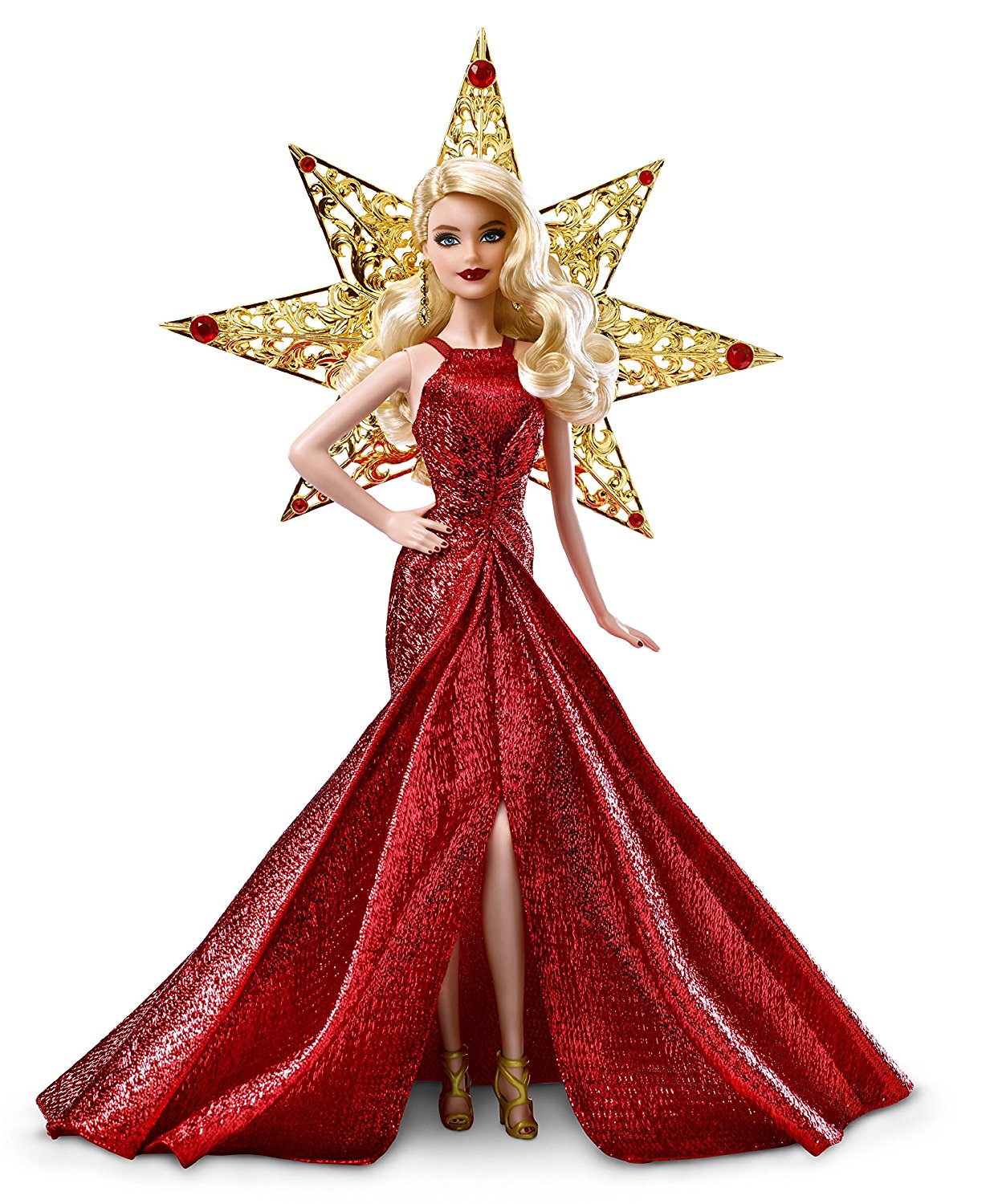 Barbie 2017 Holiday Doll Blonde Hair 1