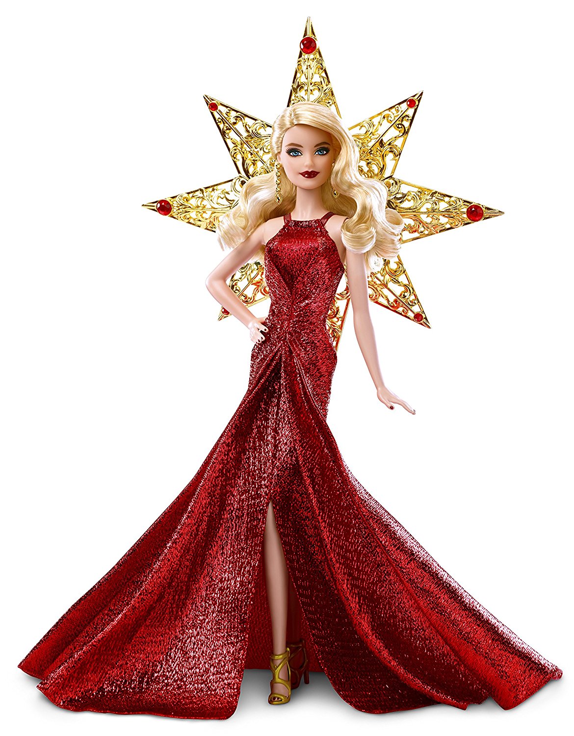 Barbie 2017 Holiday Doll Blonde Hair 2