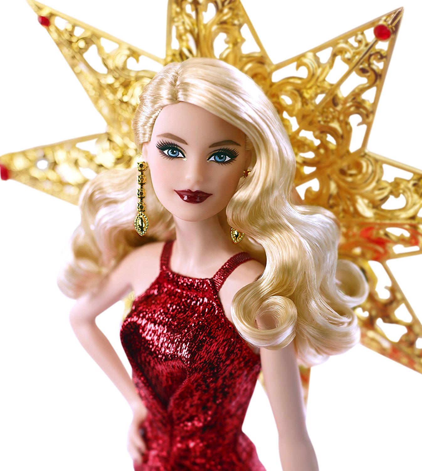 Barbie 2017 Holiday Doll Blonde Hair 3