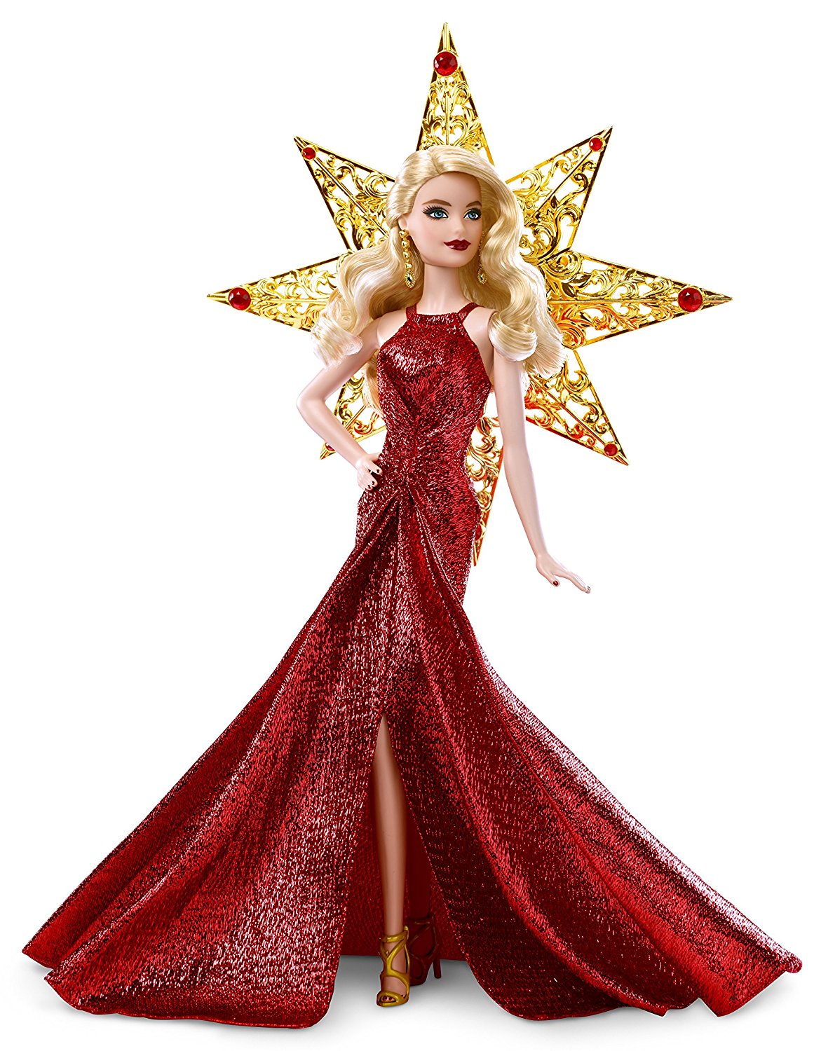 Barbie 2017 Holiday Doll Blonde Hair 4