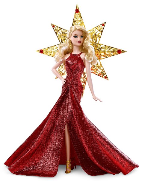 Barbie 2017 Holiday Doll Blonde Hair 4