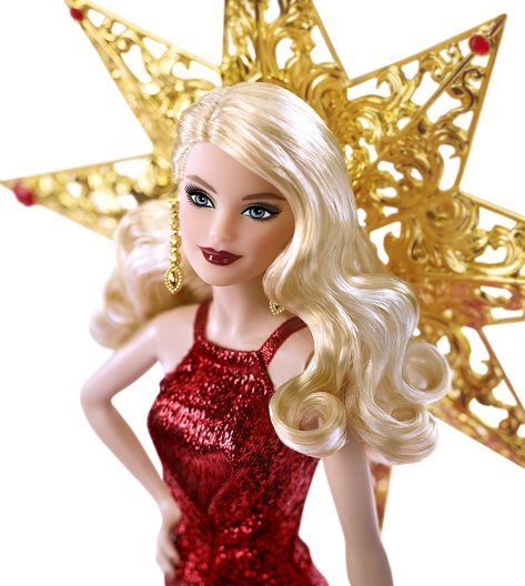 Barbie 2017 Holiday Doll Blonde Hair 5