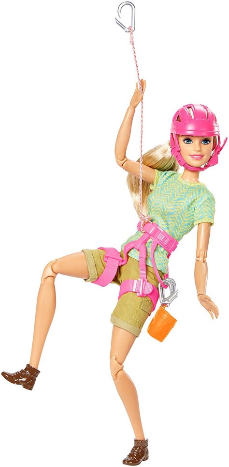 Barbie Made to Move The Ultimate Posable Rock Climber Doll 4