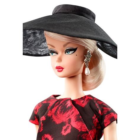 Elegant Rose Cocktail Dress Doll 2