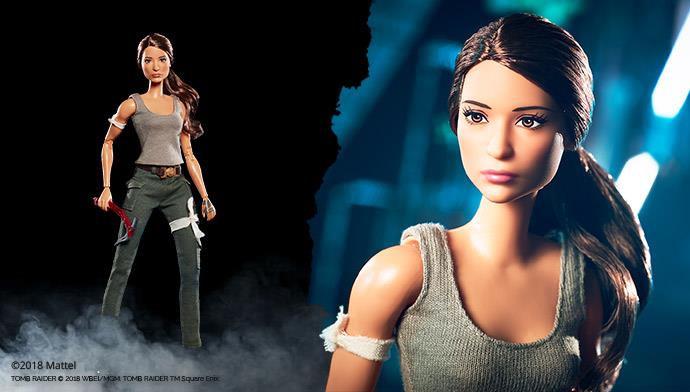 Lara Croft Barbie Doll