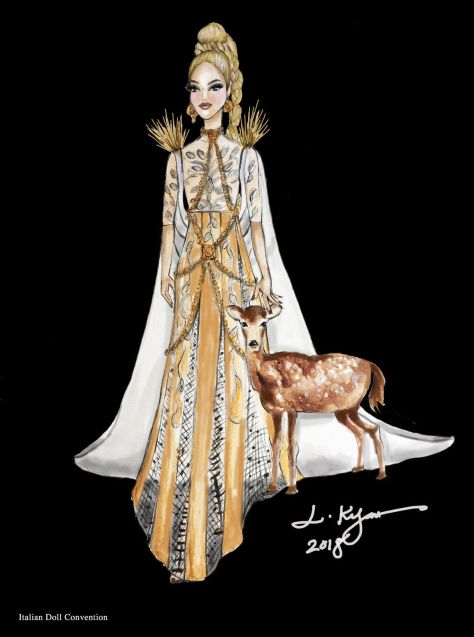 Barbie as Diana OOAK 3