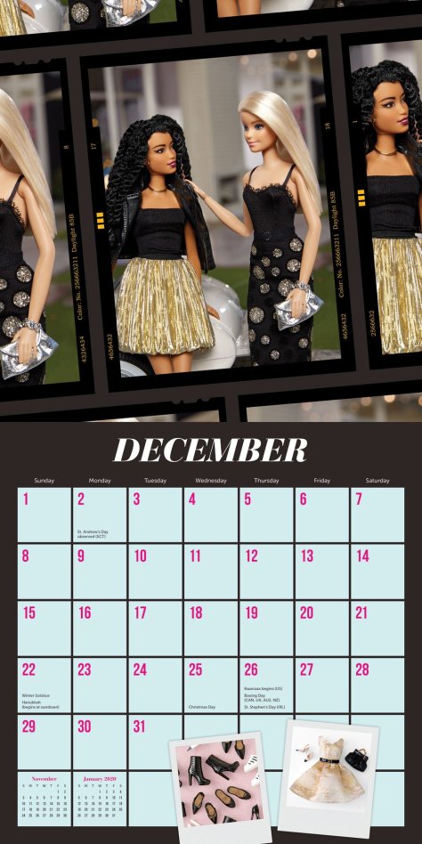 calendario barbiestyle 5