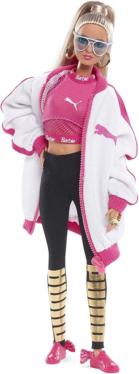 barbie puma doll blonde