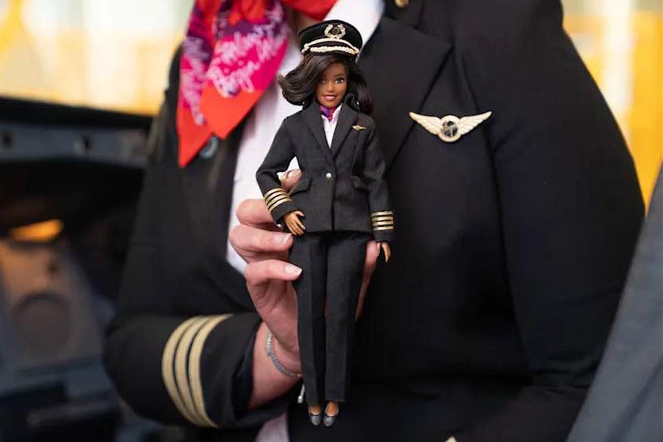 barbie-pilot virgin atlantic