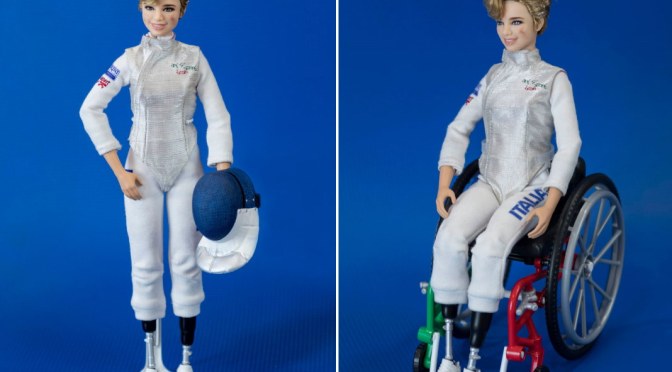 La increíble Bebe Vio y su Barbie OOAK