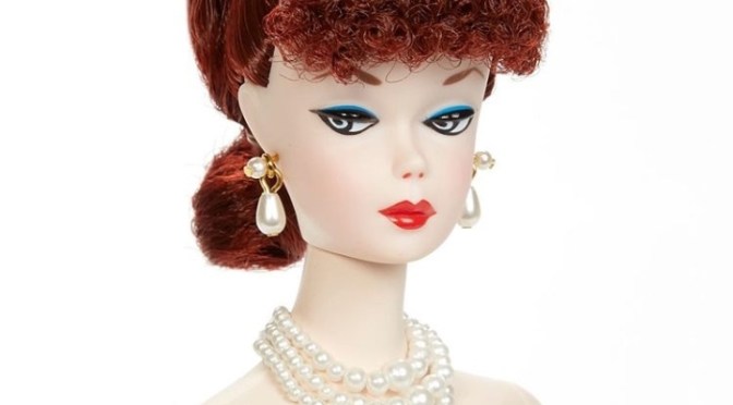Bill Greening y su Barbie OOAK para el Paris Fashion Doll Festival 2020