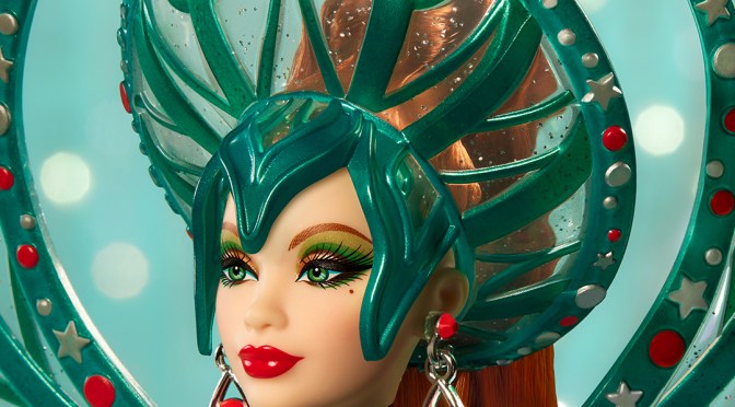 Trilogía de la última colección de Bob Mackie para Barbie