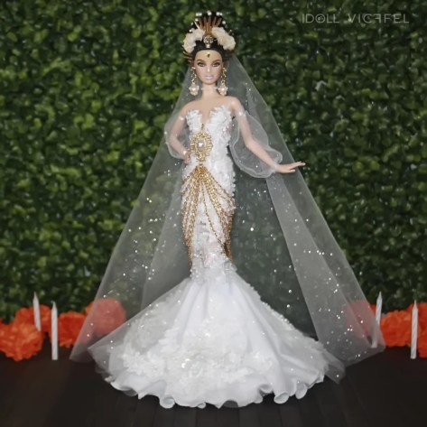 catrina blanca barbie Vicfell e IDOLL