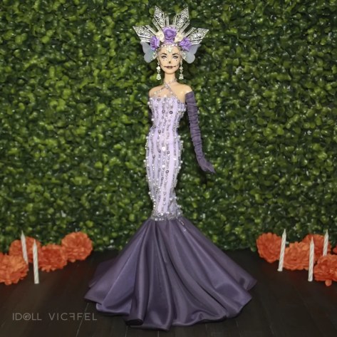 catrina morada Vicfell e IDOLL