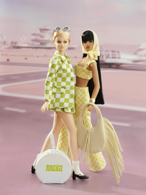The Parisian Check-In ARGIGI & BRIGIGI Fashion Doll Gift Set